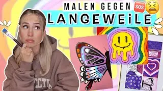 MALEN gegen LANGEWEILE 7.0 😑 Bilder malen für Anfänger - Cali Kessy