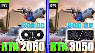 Geforce RTX 2060  vs RTX 3050 | Gaming Comparison