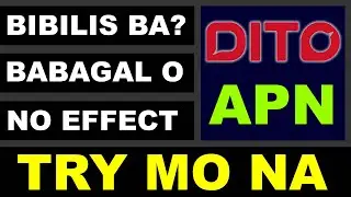 APN for DITO Sim Fast Internet | High-speed DATA Settings 2024