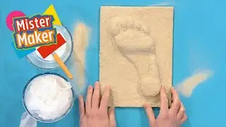 Cómo hacer un LÁPIZ MASCOTA ✏️🐤 y JUGAR con nuestras HUELLAS 👣 🤲 MISTER MAKER en ESPAÑOL 👨‍🎨🖍️