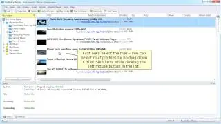 How to drag and drop files and folders in KooRaRoo Media