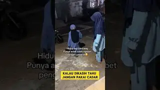 ketika punya anak perempuan yang ngebet pakai cadar ‼️