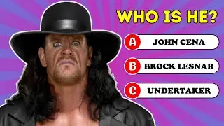 Guess the Old & Retired WWE Wrestlers in JUST 3 SECONDS 💪✅