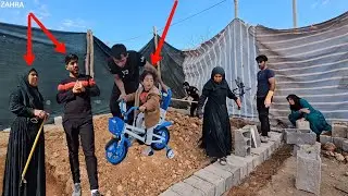 Zahra's nomadic family: From building a barn to buying a bicycle for Soheil