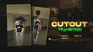 How to Edit CUTOUT Transition in Capcut | Puzzle Transition | Edit with Bk