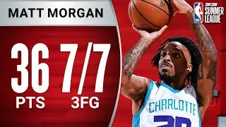 Matt Morgan Goes PERFECT From The Field In Vegas! 36 PTS Off The Bench!