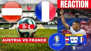 Austria vs France 0-1 Live Stream Euro 2024 Football Match Score Commentary Highlights Vivo Direct