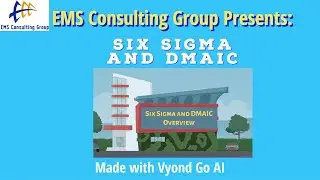 Six Sigma and DMAIC: Define Measure Analyze Improve and Control (Video made with AI assistance)