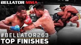 TOP Fight Finishes feat. Bellator 263 Fighters | Bellator MMA