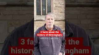 3 historical facts about Birmingham with Prof Carl Chinn #birmingham #history