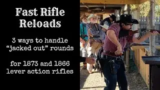 Over the top reload vs through the gate - what to do when you’re short a round. 1873/66 lever action