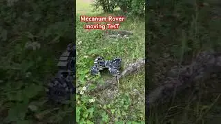 Mecanum Rover Moving Test #raspberrypi #freenove #mecanum #dualshock4