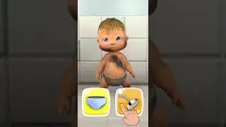 Naughty Baby Creating Mess
