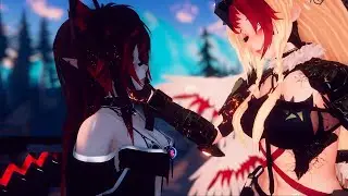 Valkyrie 🪽 Comforts ❤️ Her Sister In  Finding Beauty Of Life 💕