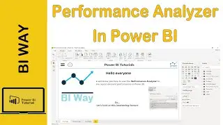 Performance Analyzer in Power BI