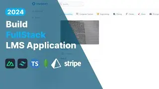 Full Stack LMS Application with Nuxt 3 Vue 3 NuxtUI Typescript Tailwind CSS MongoDB Stripe Prisma