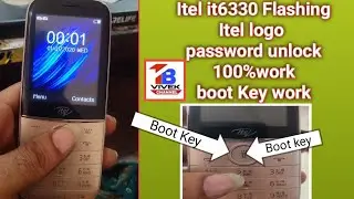 itel it6330 Flashing itel  logo  password  unlock  working