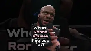 Derrick Lewis "CRUSH" On Ronda Rousey (Wife Is NOT Happy!)