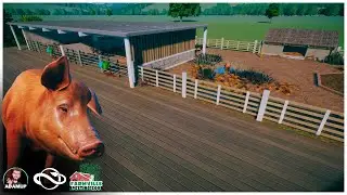 Planet Zoo Pig Enclosure - Farmville Petting Zoo