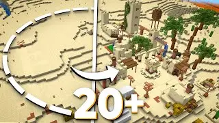 20+ Ways to Improve Your DESERT VILLAGE in Minecraft!