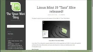 Установка Installation Linux Mint 19 "Tara"