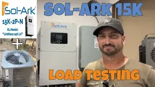 Sol-Ark 15k Load Testing (including 4 ton Air conditioner!)