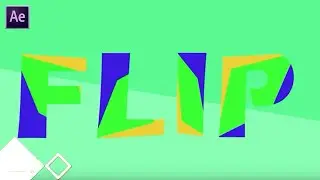 AFTER EFFECTS TUTORIAL #19: Flip Text Animation (No Third Party Plugin)