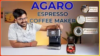 Agaro Imperial Espresso Coffee Maker Review : This Machine Does it ALL! ☕ Espresso, Lattes, + More