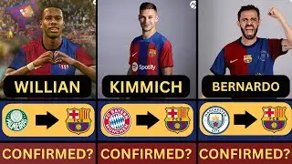 Fc Barcelona Transfers Targets Summer 2024/25 |Ft: Kimmich, Willian, Bernardo