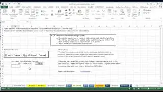 P8-13, Calculate expected Rate of Return using CAPM