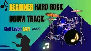 New to Guitar? Rock with this 125 BPM Drum Track! (FREE WAV DOWNLOAD)