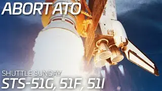 Shuttle Sunday: STS-51-G, STS-51-F, STS-51-I