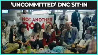 Pro-Palestinian Leaders Stage Sit-In As DNC Rejects Palestinian Speaker