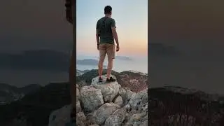 Exploring beautiful view of Kaş city from above