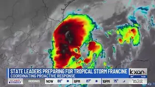 Texas leaders urge caution as Francine strengthens in the Gulf