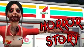 ASWANG SA 7 ELEVEN PART 1 HORROR STORY | KWENTONG NAKAKATAKOT | 7-11 TAGALOG ANIMATED  GABI NG LAGIM