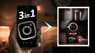 Instagram Layout Edit 3 Photos in 1 Collage - QUICK & EASY!