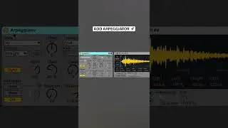 Ableton Arpeggiator 🥁 Custom Drum Grooves 🔥