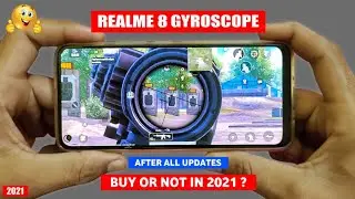 Realme 8 Pubg Gyroscope test full review after all updates 2021 | realme 8 gyroscope test