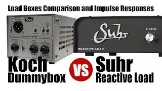 Reactive Load VS Dummy Box - LOADBOX Comparison with Impulse Responses