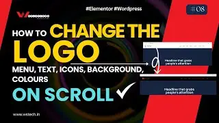 How to Change Your Logo on Scroll with Elementor – Easy Step-by-Step Tutorial| 