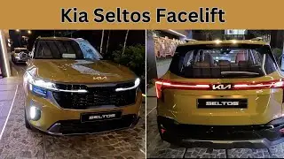 Kia Seltos Facelift 2023 review| walkaround india 2023 launch, price in india