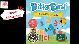 Ditty bird learning songs | 宝宝学习字母数字儿歌有声书｜宝宝触摸有声音乐绘本