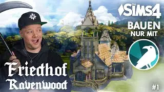 Friedhof bauen 💀🪦 NUR mit dem Die Sims 4 Leben & Tod Erweiterungspack #1: Grundriss der Kapelle