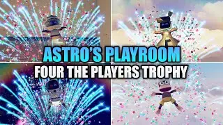 Astro's Playroom Secret Bot Locations - All 4 Special Bots (Four The Players Trophy Guide)