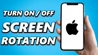 How to Turn On and Off Screen Rotation Iphone! (Full Tutorial)