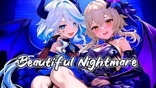 Alan Walker - Beautiful Nightmare (feat. bludnymph) [Sped Up Lyrics 8D Nightcore] | USE HEADPHONES 🎧