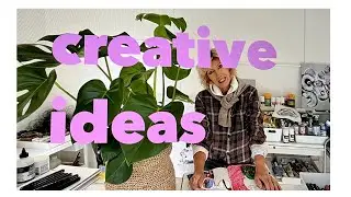 CREATIVE IDEAS.  How to approach new subject matter both in the Art Studio and on the Kitchen Table