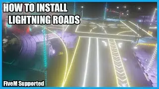 How To Install Lightning Roads For FiveM And GTA V | Also Works With Europe Roads And L.A Revo | LED