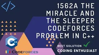 1562A The Miracle and The Sleeper Codeforces problem in c++ | Codeforces Round #741 (Div. 2)